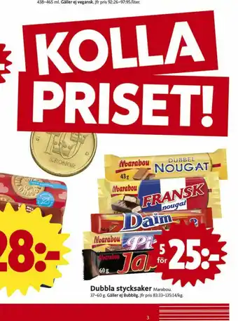 ICA Nära Japp Chokladbar erbjuda