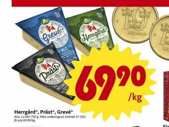 ICA Nära Arla Prästost erbjuda