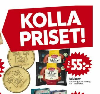 ICA Nära Scan Falukorv erbjuda