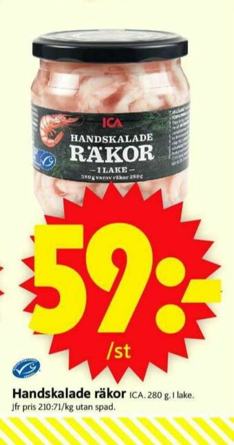 ICA Supermarket ICA Räkor erbjuda