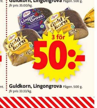 ICA Supermarket LingonGrova Rågbröd erbjuda