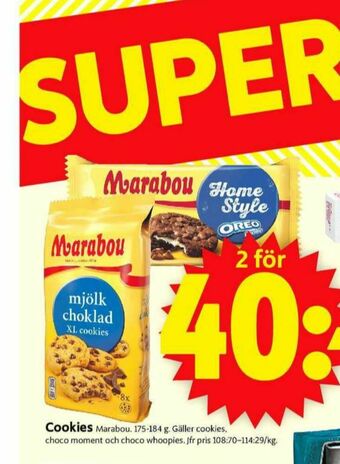ICA Supermarket Marabou Cookies erbjuda