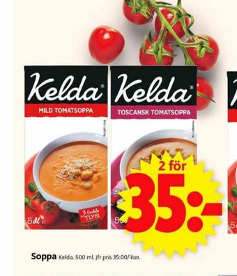 ICA Supermarket Kelda Soppor erbjuda