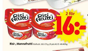 ICA Supermarket Mannafrutti Mellanmål erbjuda