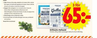 ICA Supermarket Fontana Halloumi erbjuda