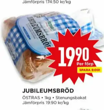 Willys Jubileumsbröd Bröd erbjuda