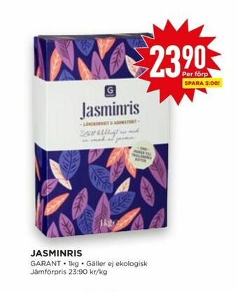 Willys Hemma Garant Jasminris erbjuda