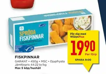 Garant Fiskpinnar