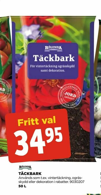 Jem&Fix Täckbark erbjuda