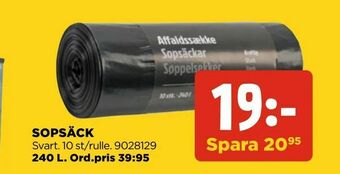 Jem&Fix Sopsäck erbjuda