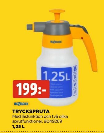 Jem&Fix Tryckspruta erbjuda