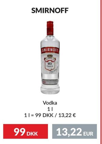 Nielsen Discount Smirnoff erbjuda