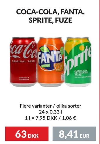 Nielsen Discount Coca-cola, fanta, sprite, fuze erbjuda