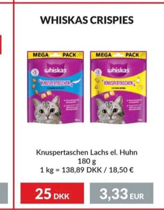Nielsen Discount Whiskas kattmat erbjuda