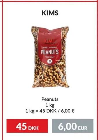 Nielsen Discount Kims jordnötter erbjuda