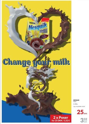 Nielsen Discount Nesquik chokladpulver erbjuda