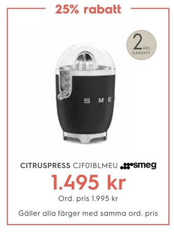 Electrolux Home Citruspress erbjuda