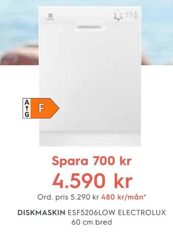 Electrolux Home Diskmaskin erbjuda