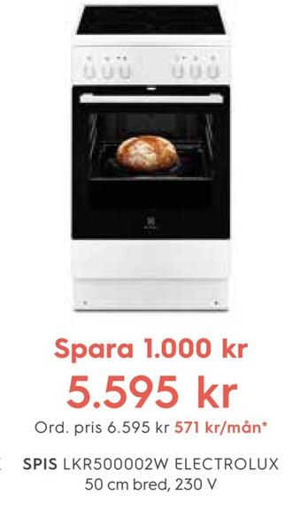 Electrolux Home Spis erbjuda