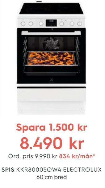 Electrolux Home Spis erbjuda