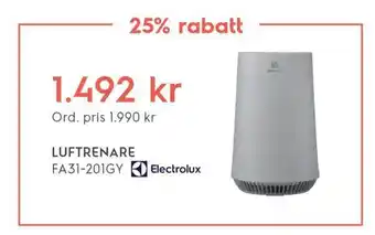Electrolux Home Luftrenare erbjuda