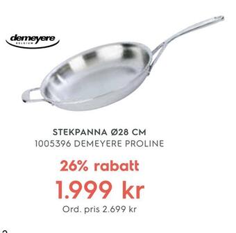 Electrolux Home Stekpanna ø28 cm erbjuda