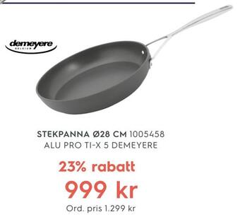 Electrolux Home Stekpanna ø28 cm erbjuda