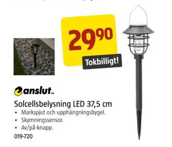 Jula Anslut solcellslampor erbjuda