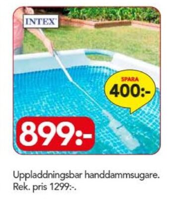 Bo Ohlsson Intex pooldammsugare erbjuda