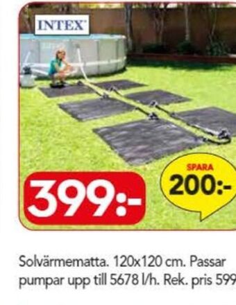 Bo Ohlsson Intex poolvärmare erbjuda
