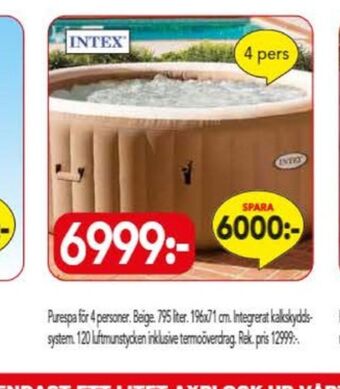 Bo Ohlsson Intex utespa erbjuda