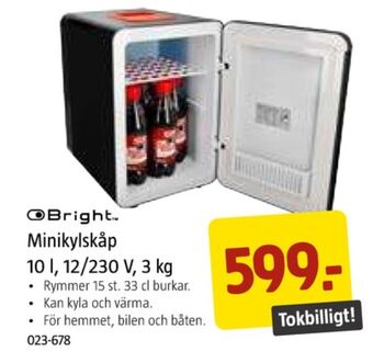 Jula Bright kylskåp erbjuda