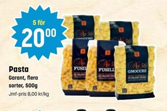 Eurocash Pasta erbjuda