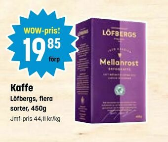 Eurocash Kaffe erbjuda