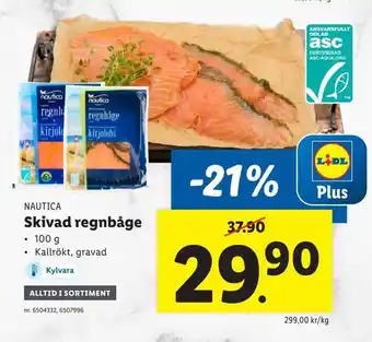 Lidl Skivad regnbåge erbjuda