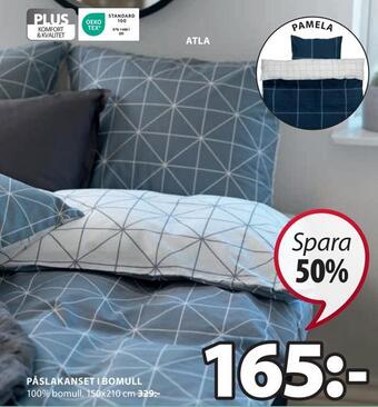 JYSK Påslakanset i bomull erbjuda