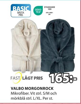 JYSK Valbo morgonrock erbjuda