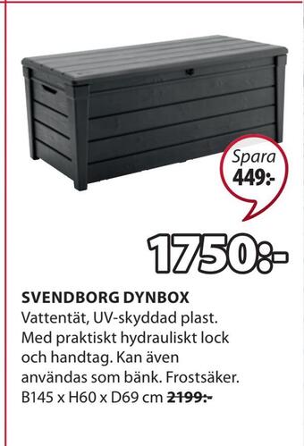 JYSK Svendborg dynbox erbjuda