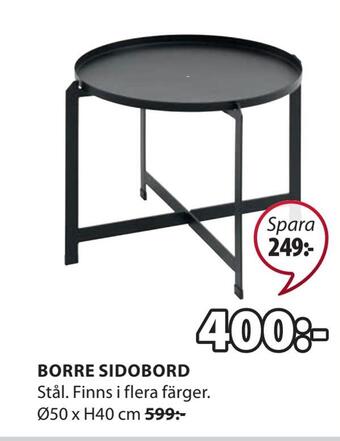 JYSK Borre sidobord erbjuda