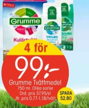 EKO Grumme tvättmedel flytande erbjuda