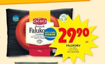 ICA Kvantum Scan falukorv erbjuda