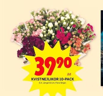 ICA Kvantum Ica blommor erbjuda