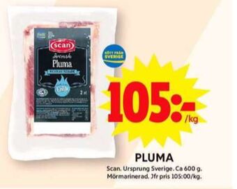 ICA Maxi Scan pluma erbjuda