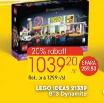 EKO Lego leksaker erbjuda