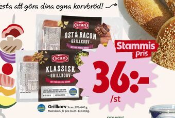 ICA Nära Scan grillkorv erbjuda