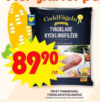 ICA Maxi Guldfågeln kycklingfilé erbjuda