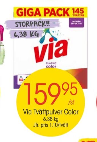 EKO Via tvättmedel pulver erbjuda