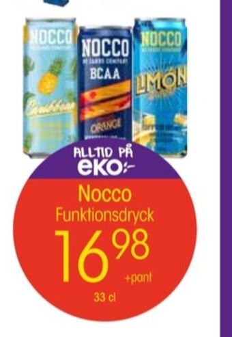 EKO Caribbean energidryck erbjuda