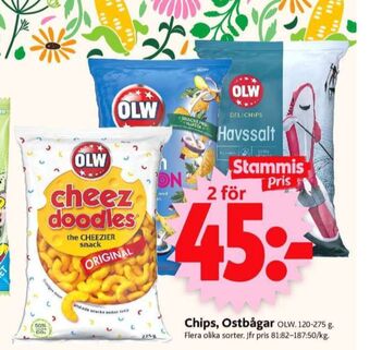 ICA Supermarket Olw chips erbjuda