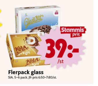 ICA Nära Sia glassbåtar erbjuda